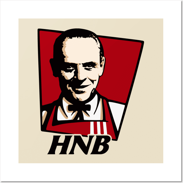 Hannibal Lecter as Colonel Sanders - HNB Wall Art by Alema Art